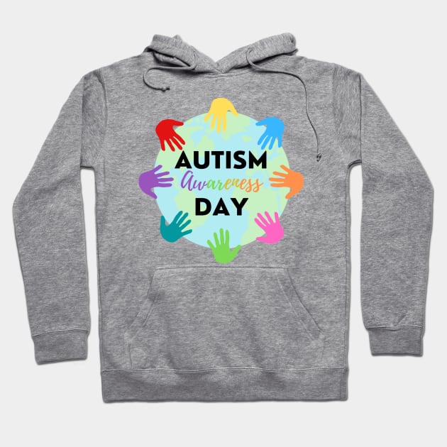 World Autism Awareness Day Hoodie by DAHLIATTE